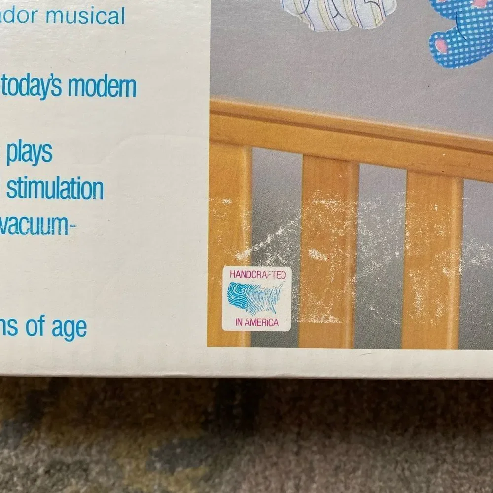 Dolby Toy 1987 Vintage Animal Shower Musical Mobile II - Multicolor